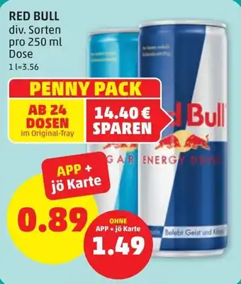 PENNY RED BULL Angebot