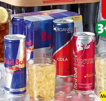 Spar Red Bull Energy Drink, Sugarfree, Editions oder The ORGANICS Angebot