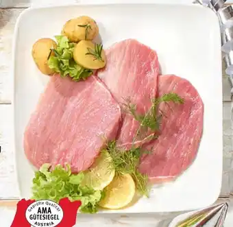 Spar Schweinsschnitzel per kg Angebot