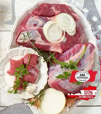 Spar mageres Gulasch-oder Kochfleisch, per kg Angebot
