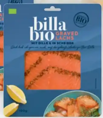 Billa Bio graved lachs Angebot