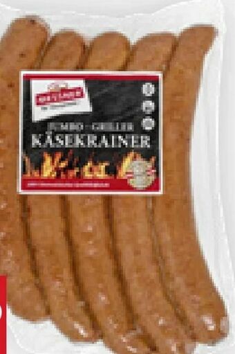 Billa Jumbo-Griller Käsekrainer Angebot