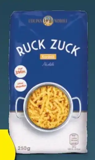 Hofer RUCK ZUCK NUDELN 250 g Angebot