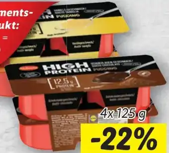 Lidl High protein pudding Angebot