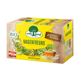 PENNY Willi dungl bio-tee div. sorten penny 20 beutel 1 packung Angebot