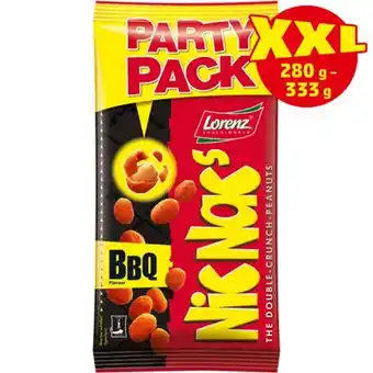 PENNY Lorenz nic nacs erdnüsse, party-pack od. bbq partypack penny 1 packung Angebot