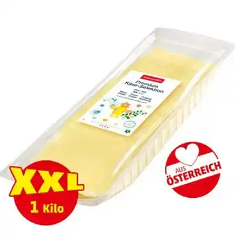 PENNY Salzburgmilch premium-käse-selektion penny 1 kilogramm 1 packung Angebot
