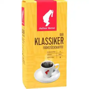 PENNY Julius meinl der klassiker gemahlen od. ganze bohne penny 500 gramm 1 packung Angebot