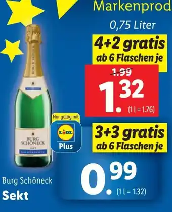 Lidl Burg Schöneck Sekt Angebot