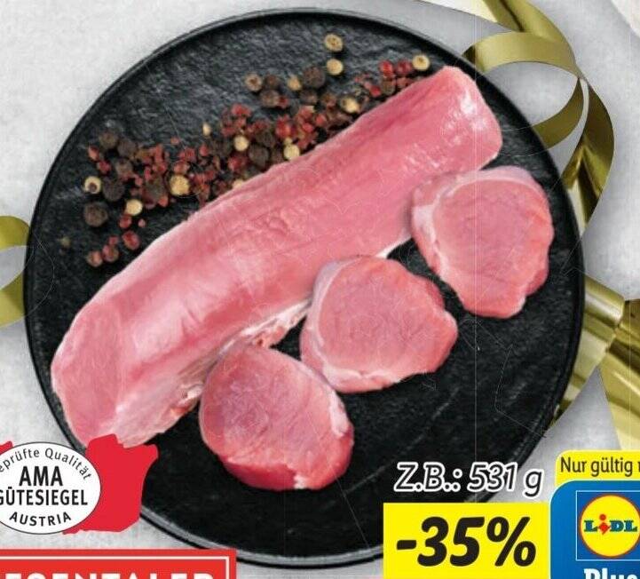 Frisches Schweinefilet Angebot bei Lidl