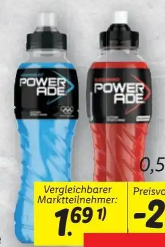 Lidl Powerade Mountain Blast oder Blood Orange Angebot