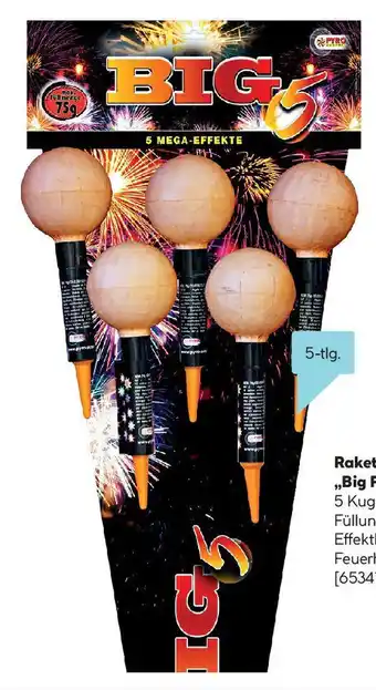 Hellweg Raketen-Sortiment , Big Five Angebot
