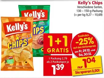 Interspar Kelly's Chips Angebot