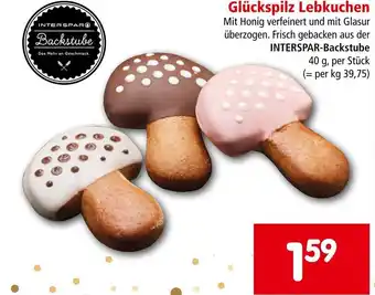 Interspar Glückspilz Lebkuchen Angebot