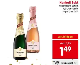 Interspar Henkell Sekt Angebot