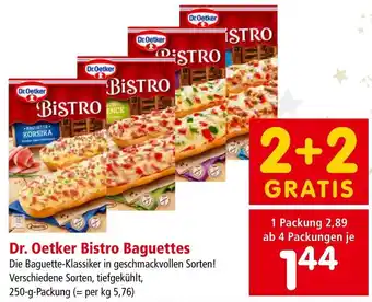 Interspar Dr. Oetker Bistro Baguettes Angebot