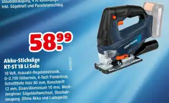 Akku-Stichsäge KT-ST 18 Li Solo
