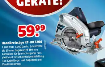Handkreissäge KT-HK 1200