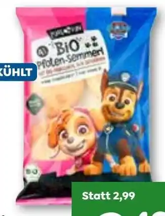 ADEG Paw Patrol Bio Pfoten-Semmerl hergestellt von Haubis Angebot