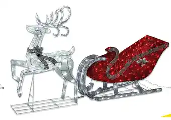 Metro LED Rentier mit Schlitten Angebot