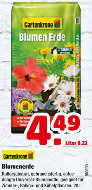 Liebmarkt Blumenerde Angebot