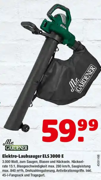 Liebmarkt Elektro-Laubsauger ELS 3000 E Angebot