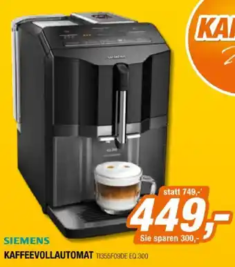Expert Kaffeevollautomat TI355F09DE EQ.300 Angebot