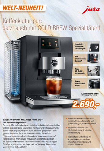 Expert Kaffeevollautomat Angebot