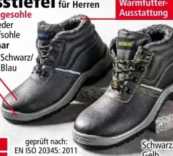 Norma Herren s3 leder sicherheitsstiefel Angebot
