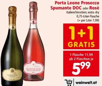 Interspar Prosecco spumante Angebot