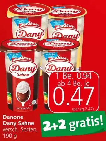 Spar Dany sahne Angebot