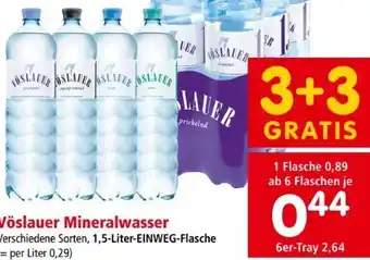 Interspar Mineralwasser Angebot