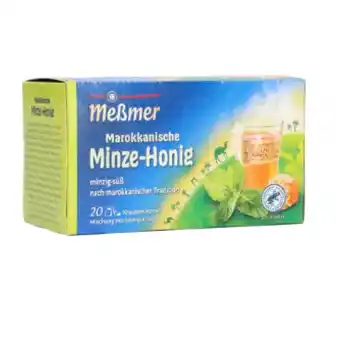 MPreis Meßmer tee versch. sorten mpreis 20 beutel 1 packung Angebot