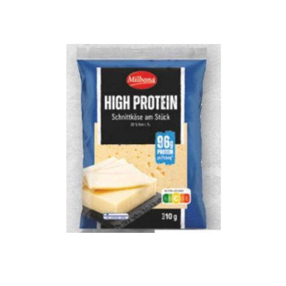 Milbona high protein käse lidl 310 gramm 1 packung Angebot bei Lidl