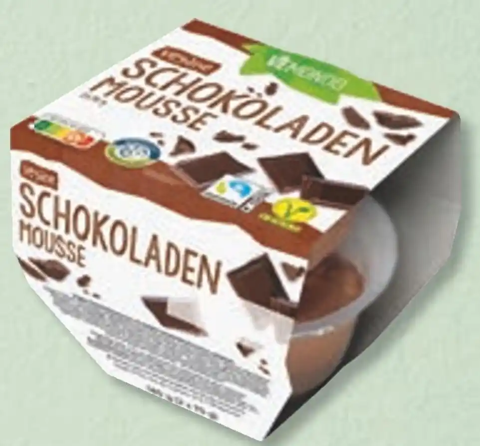 Vemondo vegane schokoladen mousse lidl 2 stück 1 packung Angebot bei Lidl