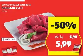 Hofer RINDSGULASCH Angebot