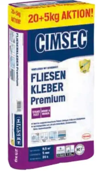 Hagebau Fliesenkleber premium Angebot