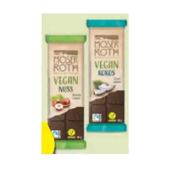 Hofer Moser roth vegane schokolade div. sorten hofer 80 gramm 1 tafel Angebot