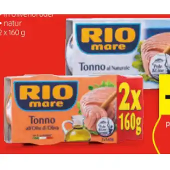 Hofer Rio mare thunfischfilets verschiedene sorten hofer 2 stück 1 packung Angebot