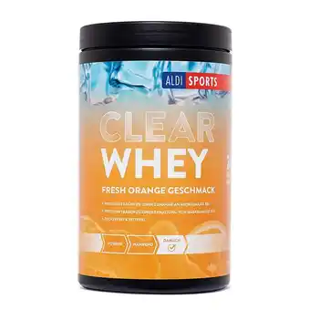 Hofer Aldi sports clear whey pulver div. sorten hofer 420 gramm 1 dose Angebot