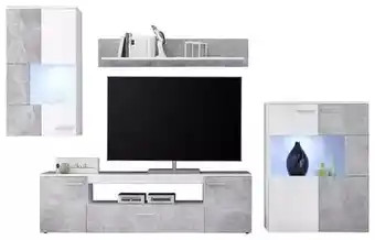 Möbelix Wohnwand 1107035601 möbelix 4 stück 1 set Angebot