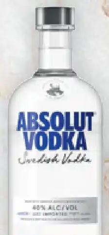 Billa Absolut Vodka Angebot