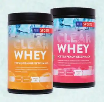 Hofer CLEAR WHEY PULVER Angebot