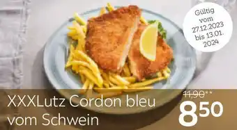 XXXLutz XXXLutz Cordon bleu vom Schwein Angebot