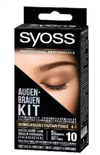 dm syoss Augenbrauenfarbe Angebot