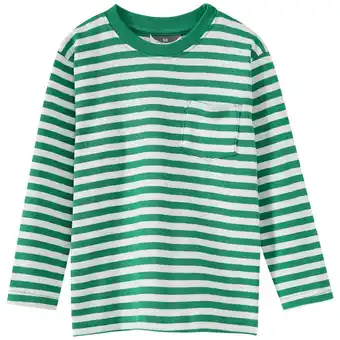 Ernsting's family Jungen langarmshirt im ringel-look Angebot