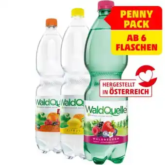 PENNY Waldquelle mit frucht od. zitrus-mix div. sorten penny 1 liter 1 flasche Angebot