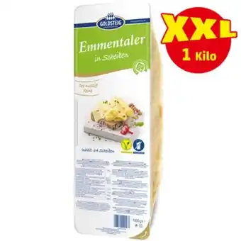 PENNY Goldsteig emmentaler in scheiben penny 1 kilogramm 1 packung Angebot