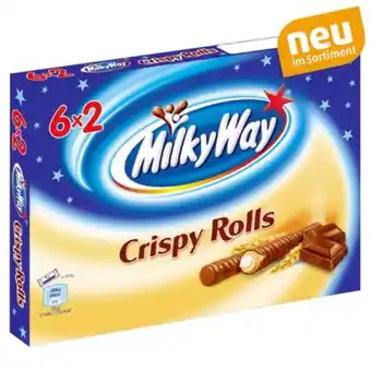 PENNY Milky way crispy rolls penny 135 gramm 1 packung Angebot