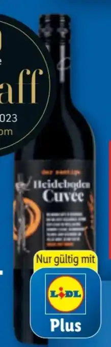 Lidl Heideboden cuvée Angebot
